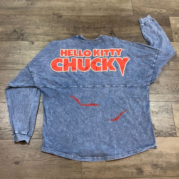 LIMITED EDITION! Universal Studios Hello Kitty x Chucky Spirit Jersey Size XXL - Picture 5 of 8